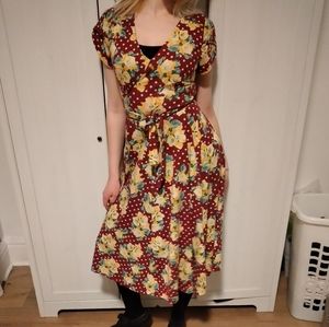 50s style summer dress